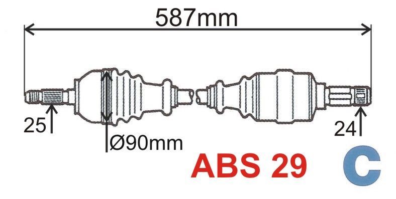 T5480 Z POLOOSA.BERL,PARTNER 2.0HDI ABS29 LEVÁ